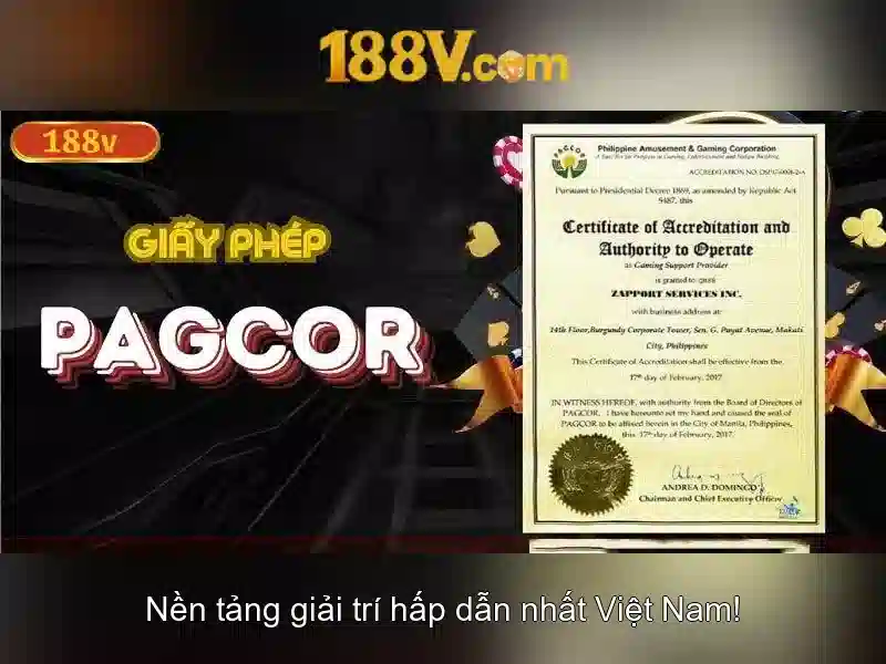 Khái niệm 188v và hành trình số hóa